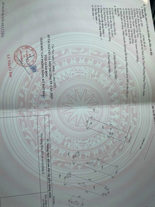 BÁN NHÀ KHU XÂY DỰNG (GIÁP KHU NAM LONG CẦN THƠ), CÁI RĂNG, CẦN THƠ 